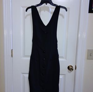 Ladies, Black, Sleeveless  Jumper, Dress in 11/12
